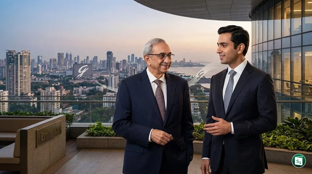 Pirojsha Godrej and Nadir Godrej